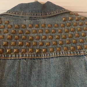 BDG denim vest s/p with studs. Perfect condition